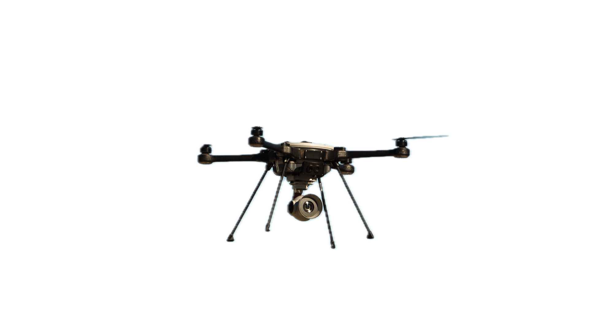 Military drone for targeted reconnaissance